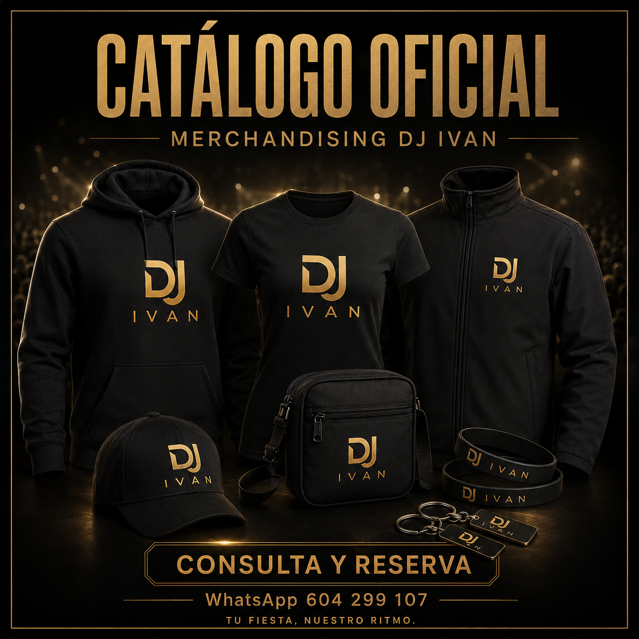 Colección oficial de merchandising DJ Iván